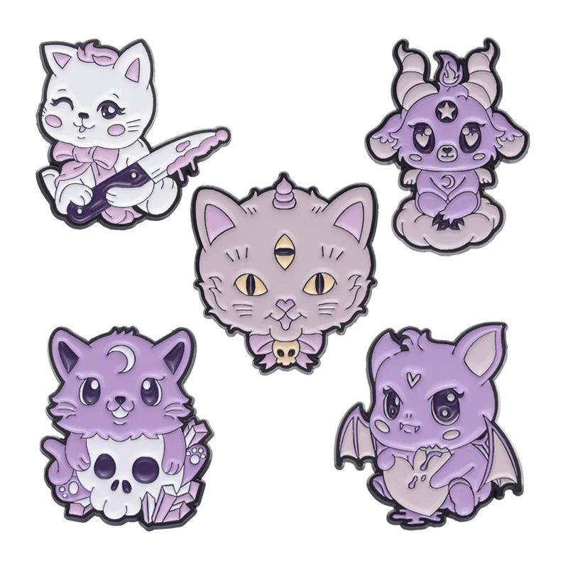 5-Piece Pastel Bats Collection