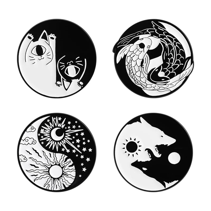 4-Pcs Yin & Yang Collection