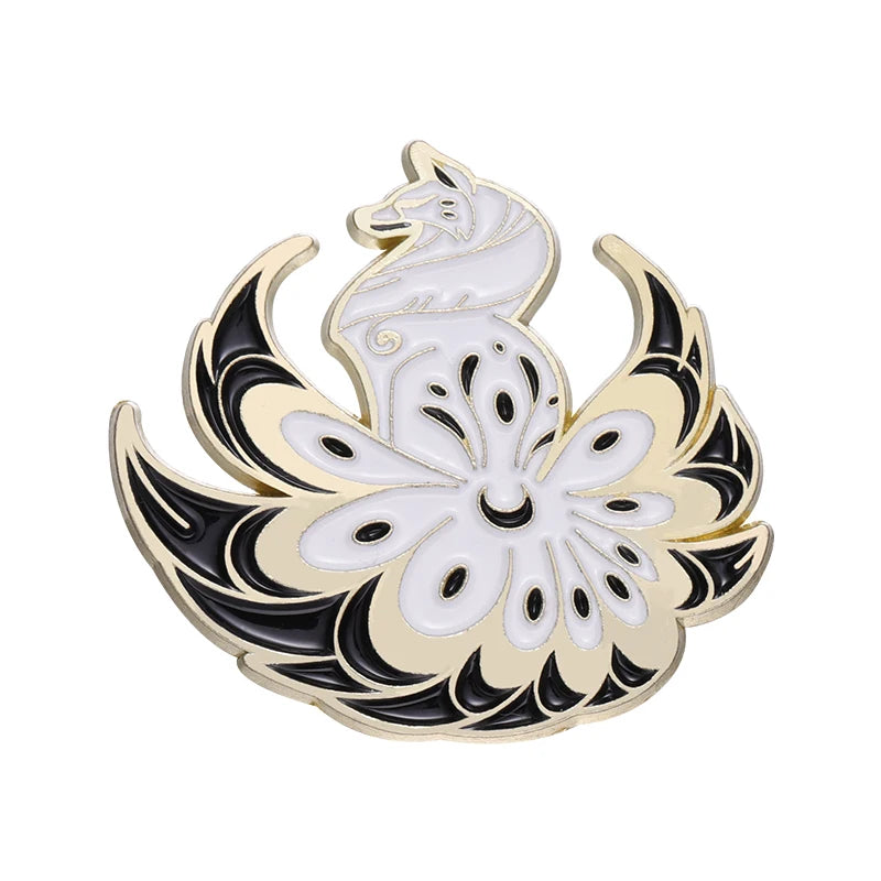 Kitsune Enamel Pin